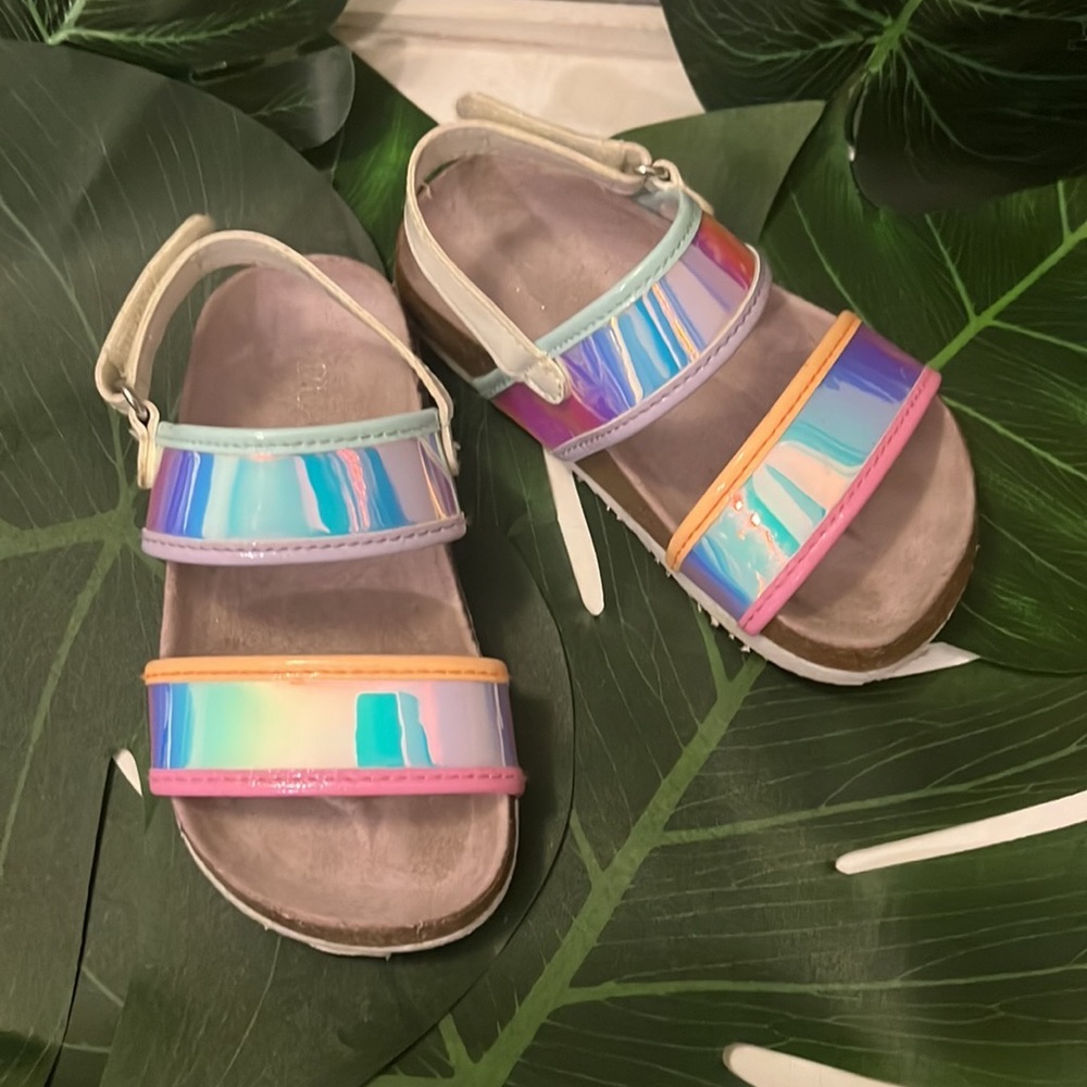 Iridescent, Baby Girl Sandal